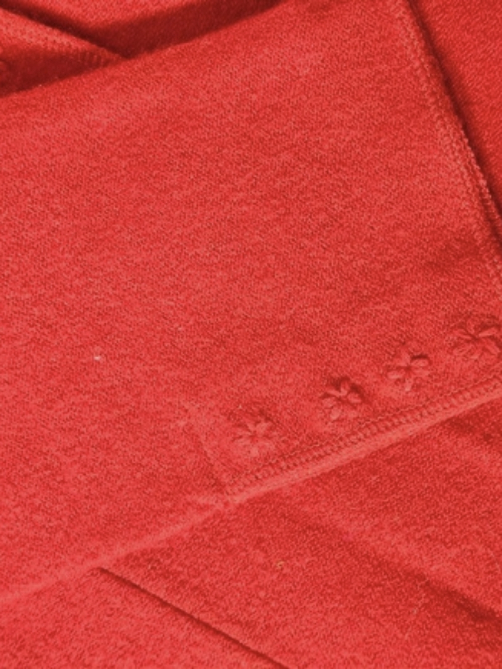 Lauren Hansen Red 100% Wool Cardigan Jacket M Cottagecorei - Picture 9 of 10